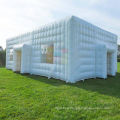 Outdoor party cube camping tente inflatable marquee tent